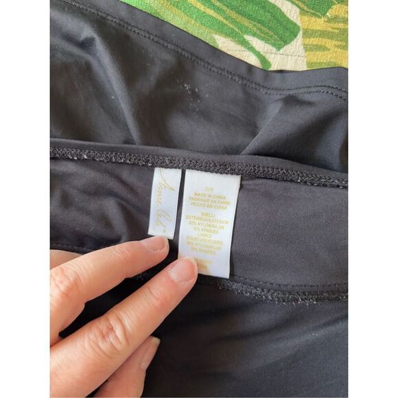 ANNE COLE Women’s Black Skirted Swim Bottom Plus Size 22W - Picture 2 of 6